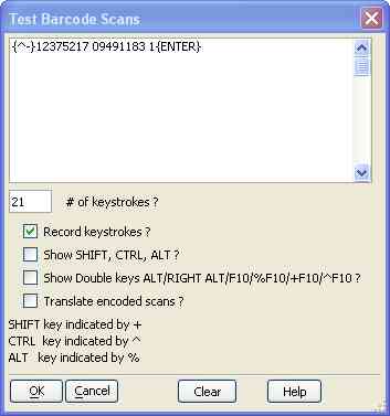 Barcode Scan Tester